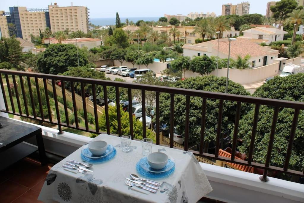 Apartamento Vista Al Mar Piscina Playa 3 Min Aguadulce  Exterior photo