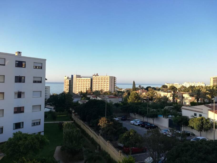 Apartamento Vista Al Mar Piscina Playa 3 Min Aguadulce  Exterior photo