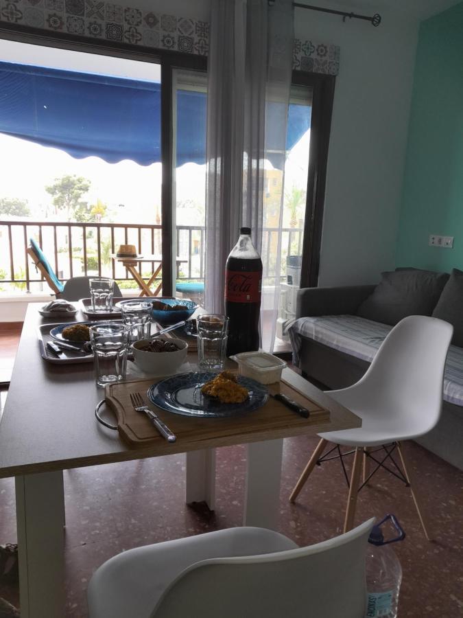 Apartamento Vista Al Mar Piscina Playa 3 Min Aguadulce  Exterior photo